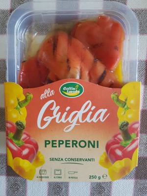 Peperoni pronti grigliati "Cotti in tavola"