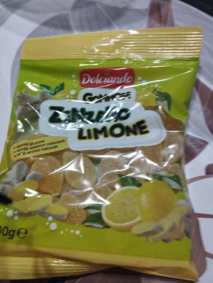 Caramelle gommose zenzero e limone 
