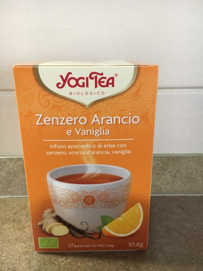 Infuso zenzero arancia vaniglia