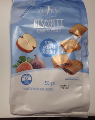 Biscotti ripieni alla frutta