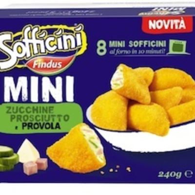 Mini sofficini zucchine prosciutto e provola