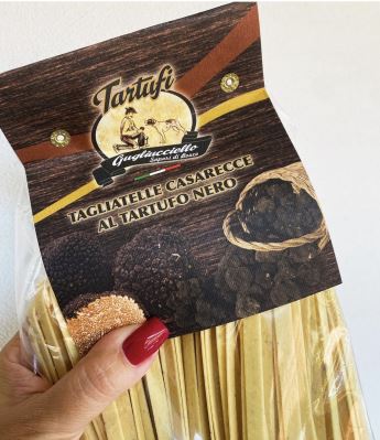 Tagliatelle caserecce al tartufo nero