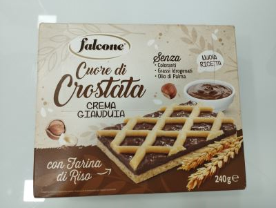 Cuore di crostata Crema gianduia