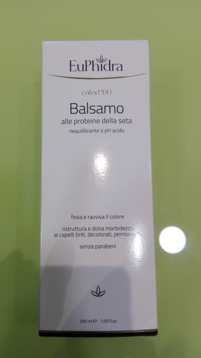 Balsamo alle proteine della seta