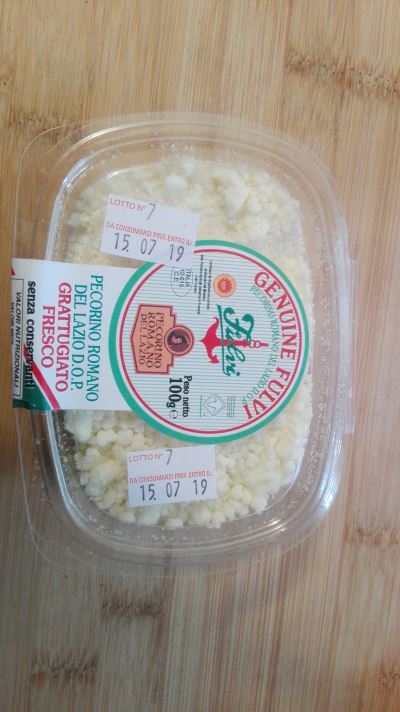 Pecorino romano del Lazio D.O.P.