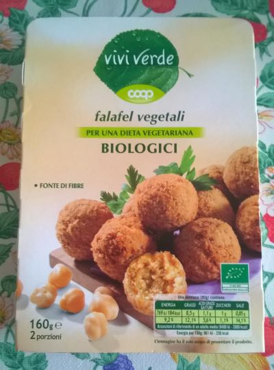 Falafel Vegetali Biologici Vivi Verde