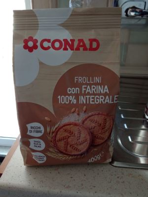 frollini con farina 100% integrale