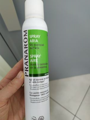 Spray aria olii essenziali