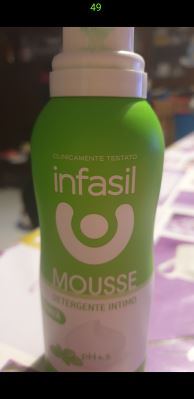 MOUSSE detergente intimo