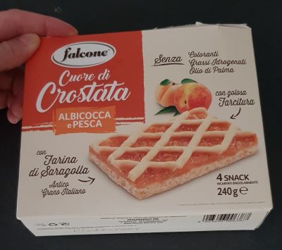 Cuore di crostata Albicocca e pesca