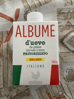 Albume d'uovo pastorizzato