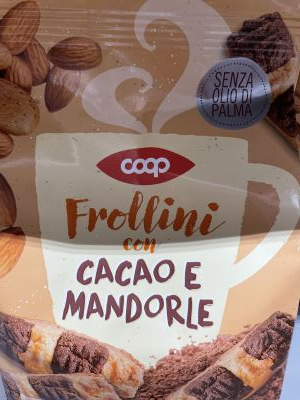 Frollìni cacao e mandorle