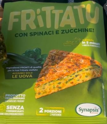 Frittatu con spinaci e zucchine 