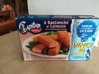 Bastoncini di Salmone