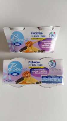 Yogurt probiotico con miele e semi BeneSí