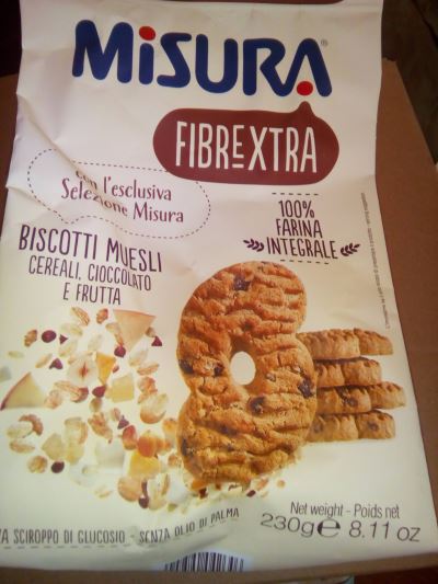 Fibrextra biscotti muesli