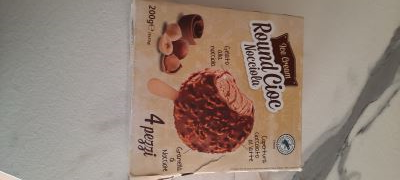 Icecream RoundCioc Nocciola