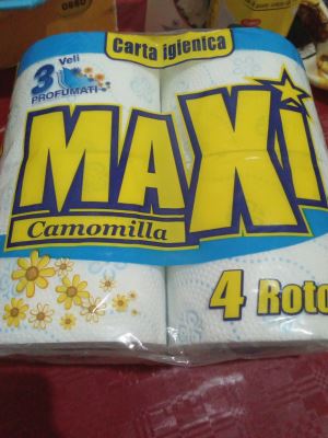 Carta igienica Maxi camomilla