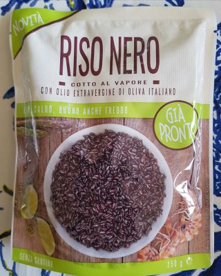 Riso Nero cotto al vapore