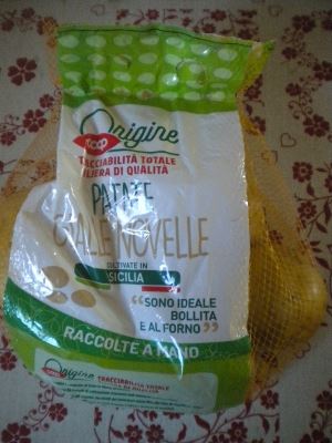 Patate gialle novelle