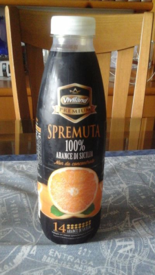 spremuta 100% arance di sicilia