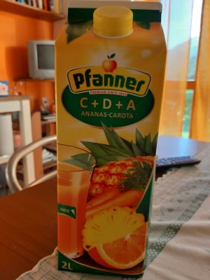 Pfanner ananas e carota 