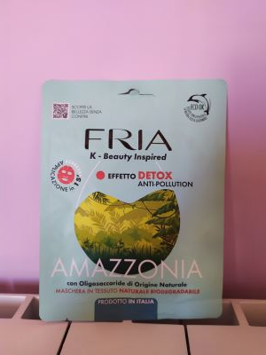 Maschera  in tessuto - effetto detox e anti-pollution