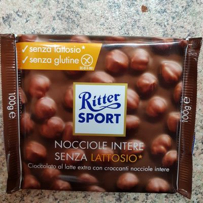 Ritter nocciole senza lattosio