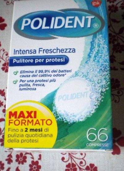 Pulitore per protesi 'Intensa freschezza'