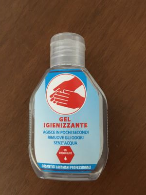 Gel igienizzante