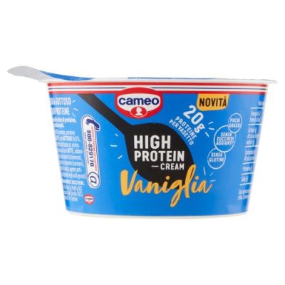 High protein cream vaniglia