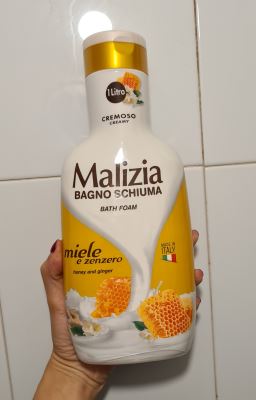 Bagnoschiuma Miele e zenzero 