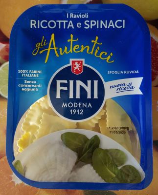 Ravioli ricotta e spinaci 