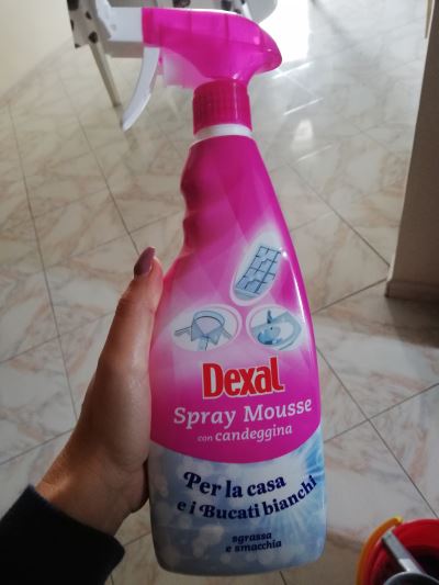 Spray mousse