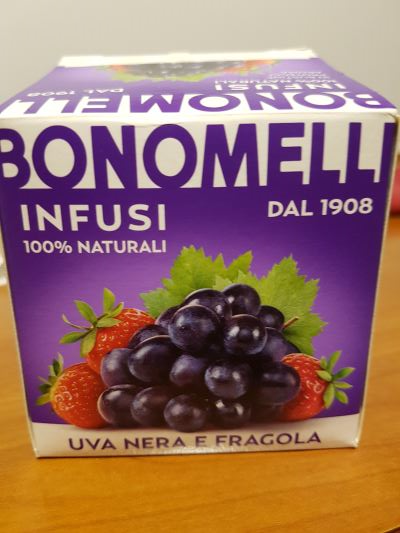 Infuso uva nera e fragola 