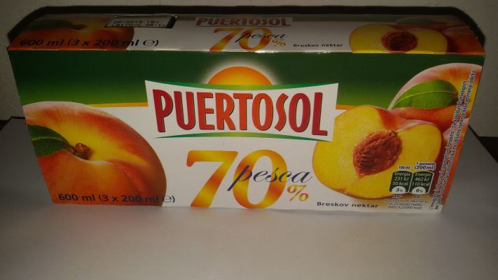 succo di frutta pesca