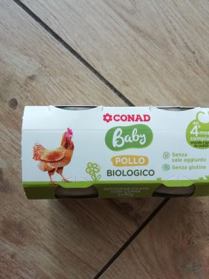 Omogeneizzati biologico Pollo