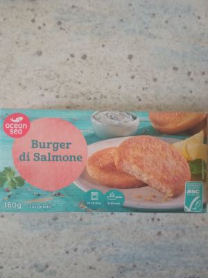 Burger di salmone 