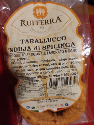 Tarallucci nduja di spilinga