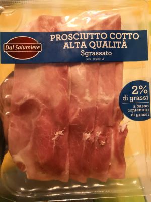 PROSCIUTTO COTTO DI ALTA QUALITÀ sgrassato