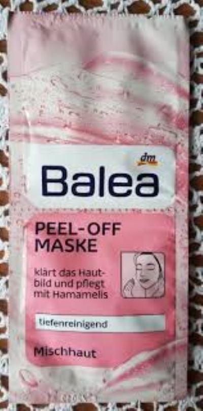 PEEL-OFF MASCHERA VISO 