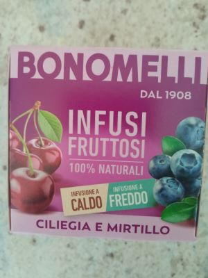 Infusi fruttuosi ciliegia e mirtillo