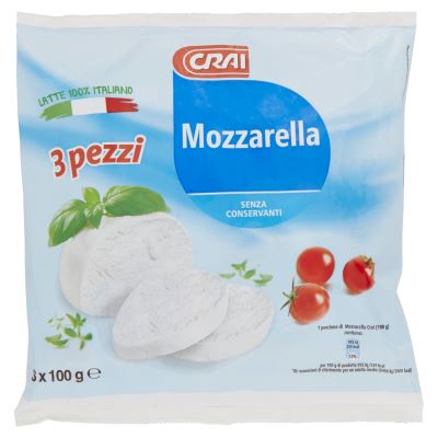 Mozzarella 3 pezzi