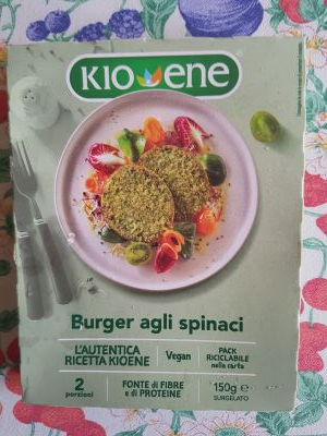 Burger agli spinaci