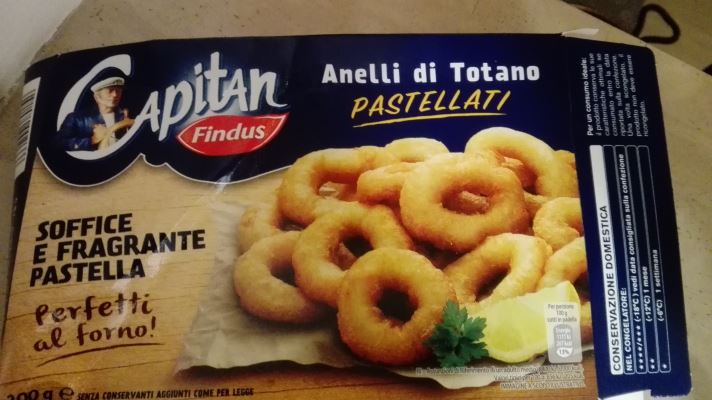 Anelli di totano pastellati