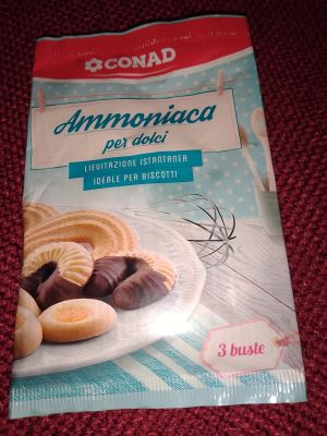 Ammoniaca per dolci