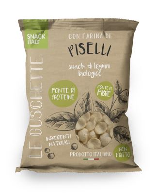 Le Guschette snack con farina di piselli