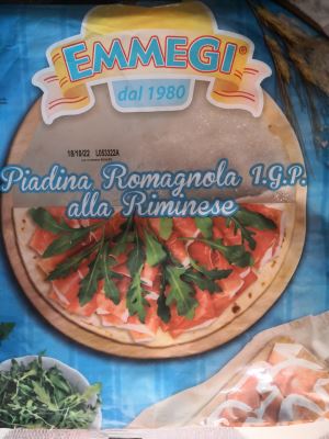 PIADINA ROMAGNOLA I. G. P. alla Riminese