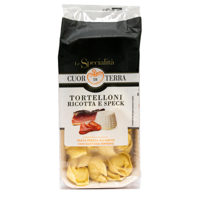 Tortelloni ricotta e speck