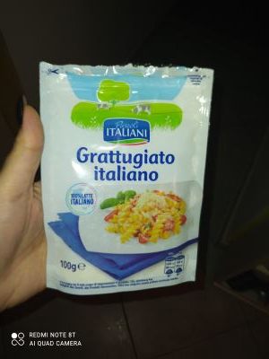 Formaggio Grattugiato italiano 